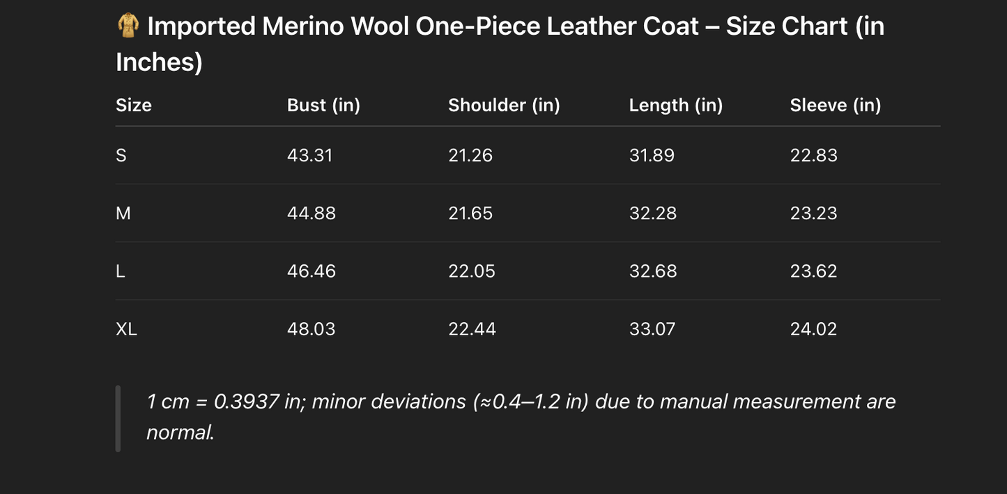 Women’s Mid-Length Shearling Leather Coat with Merino Fur Collar