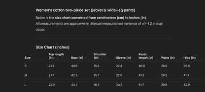 V-neck color block drawstring trouser set