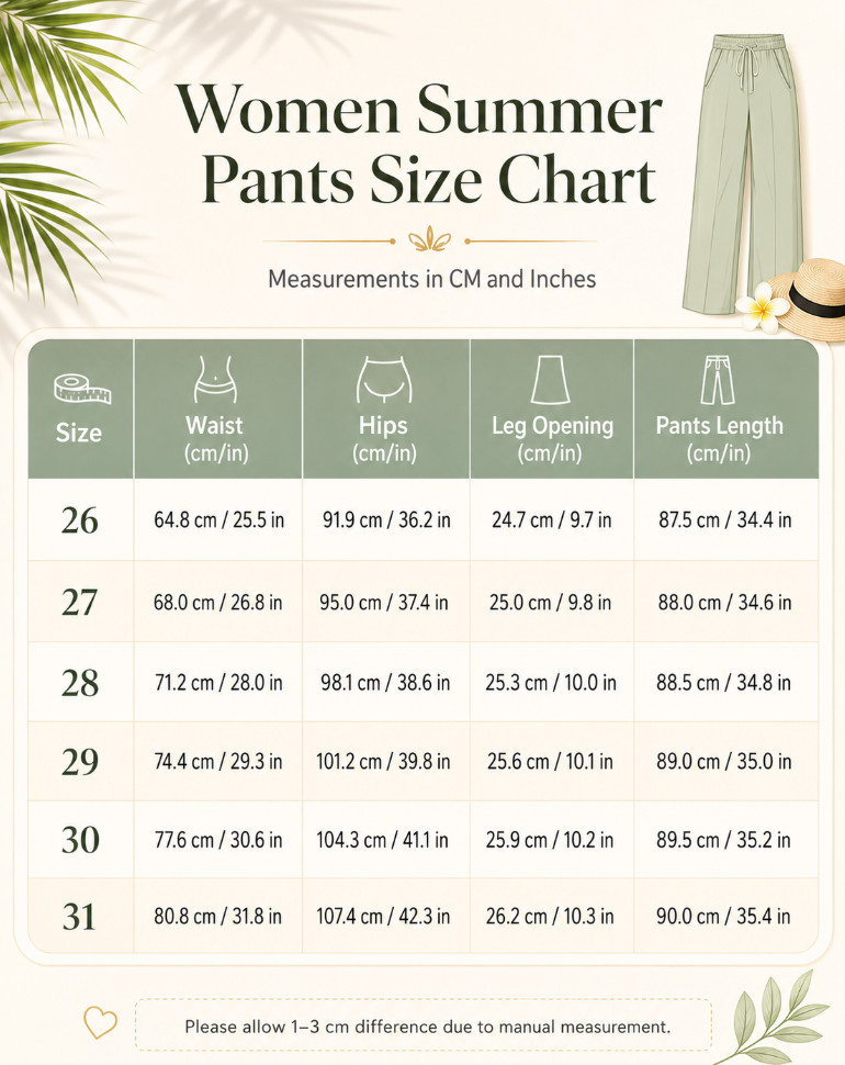 Women linen straight leg pants with cropped wide legs