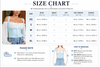 Blue floral camisole top with sheer bell sleeves
