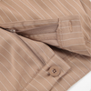 Women’s Pinstripe Two-Piece Vest and Wide-Leg Trouser Set