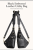 Genuine Leather Shoulder Holster Bag for Men