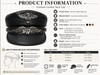 Genuine Cowhide Leather Navy Cap