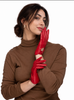 Women’s Leather Gloves in Perforated Lambskin for Driving and Riding