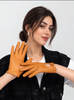 Women’s Leather Gloves in Perforated Lambskin for Driving and Riding