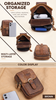 Men’s Leather Waist Bag with Belt Loop for Everyday Carry