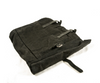 Vintage Canvas Rucksack with Olive Roll Top and Buckle Strap