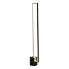 Minimalist Black Geometric Floor Lamp for Bedroom