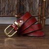 Genuine Leather Women’s Cincher Buckle Belt