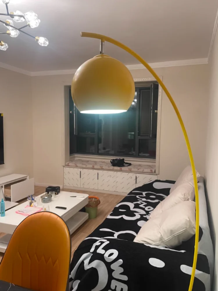 Curved Arc Floor Lamp Modern Reading Light