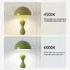 Cream Tall Macaron Mushroom Floor Lamp