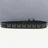 Studded punk belt men's gothic spider rivet waist belt