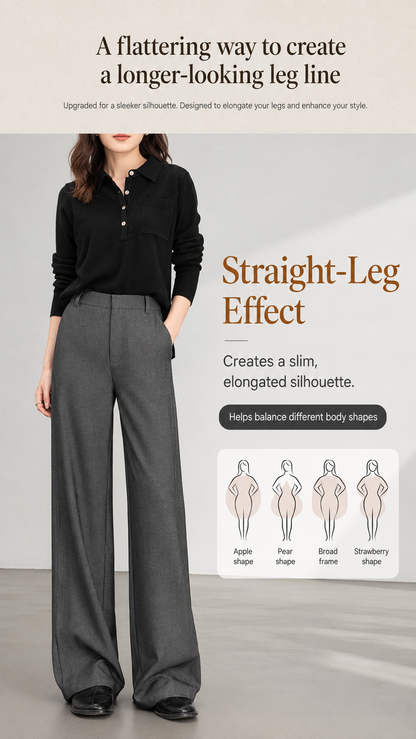 Tall linen pants with extra length and a soft open hem