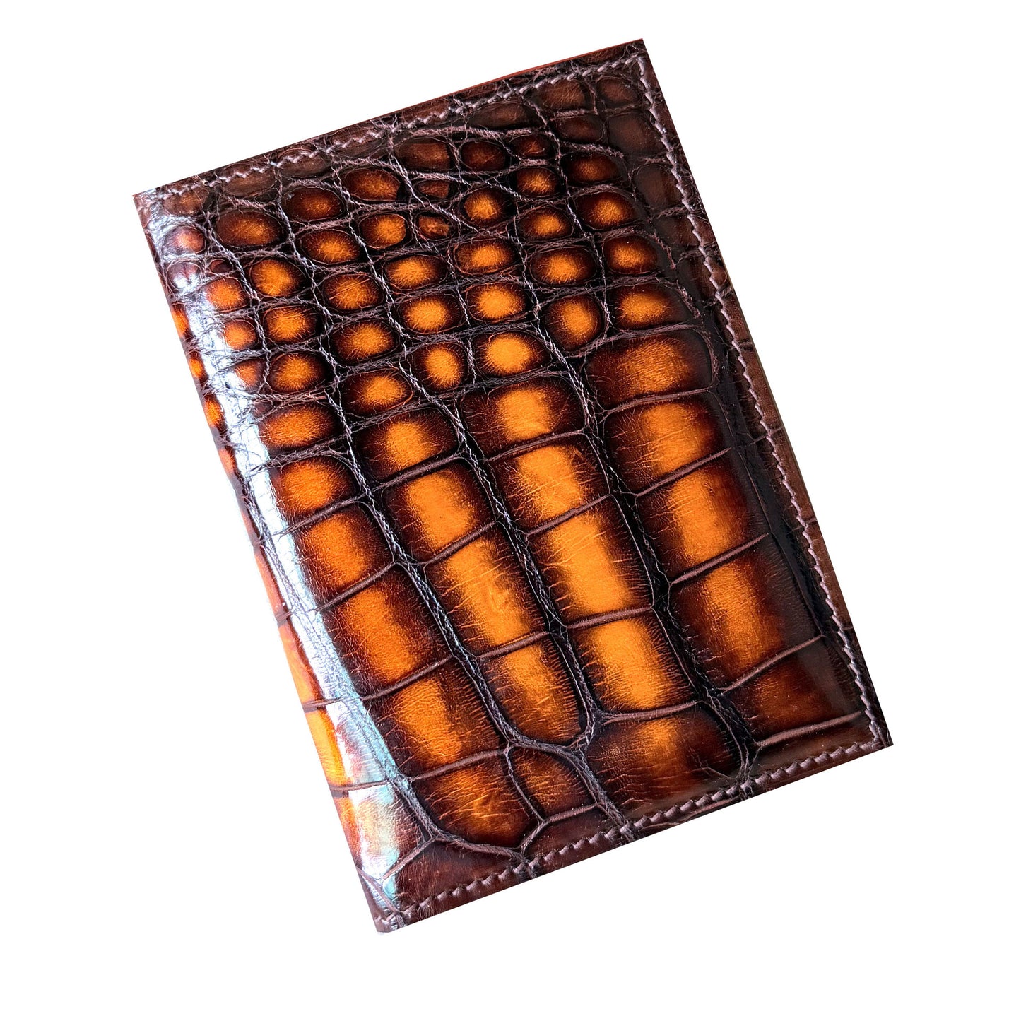 Genuine Crocodile Leather Passport Holder for Men 2