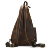 Genuine Leather Sling Backpack for Men
