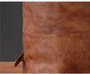Men’s Vintage Leather Backpack Handmade Brown Cowhide