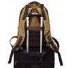 Waxed Canvas Camera Backpack with Leather