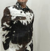 Men Cowhide Jacket And Shorts