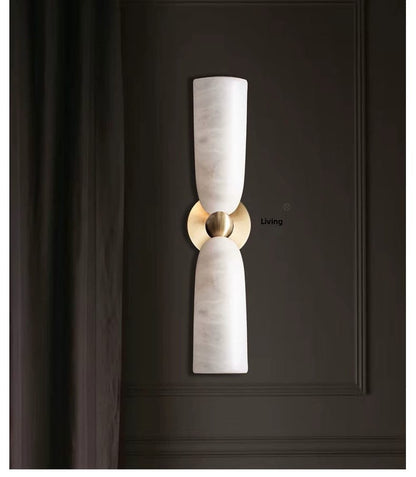 French Retro Marble Wall Lamp Sconce