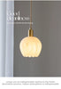 Copper Wall Mounted Marble Pendant Light Fixture