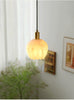 Copper Wall Mounted Marble Pendant Light Fixture