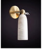 Spanish Marble Wall Lamp Modern Brass and Marble Wall Sconce