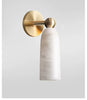 Spanish Marble Wall Lamp Modern Brass and Marble Wall Sconce
