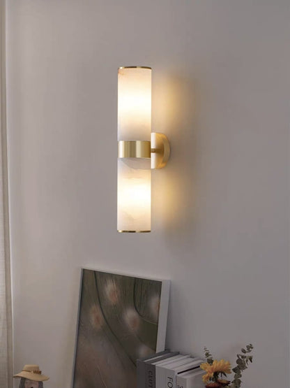 Marble Lamp Spanish Marble Solid Copper Wall Sconce