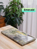 Natural Marble Tea Tray With Glaze & Drainage