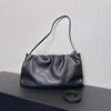 Sheepskin leather cloud shoulder bag for women