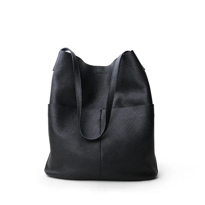 Women Genuine Leather Tote Bag Everyday Carry Purse 1