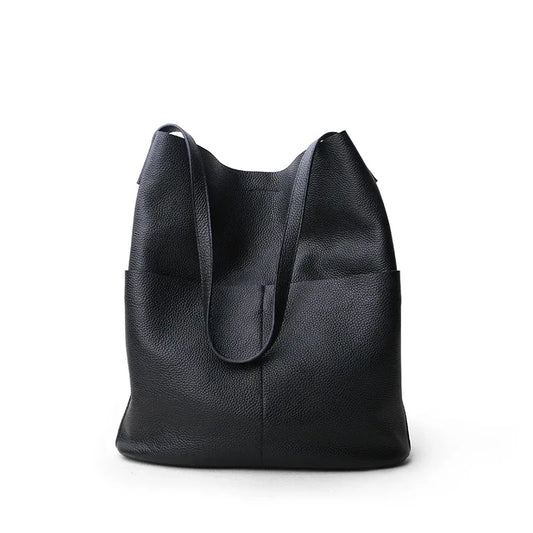 Women Genuine Leather Tote Bag Everyday Carry Purse 1