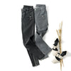 Women's Skinny Sheepskin Leather Pants with Zippers