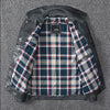 Black Leather Jacket Men Slim Fit Biker Oil Wax Vintage Style