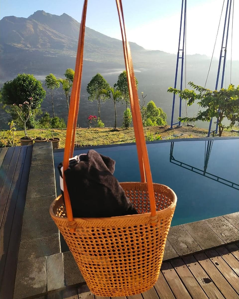 Rattan Ata Tote Bag Real Natural