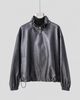 Women’s Leather Jacket Genuine Sheepskin Lightweight Relaxed Short Style