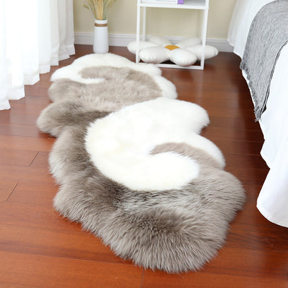 Large Genuine Sheepskin Rug for Bedroom and Sofa Decor 1