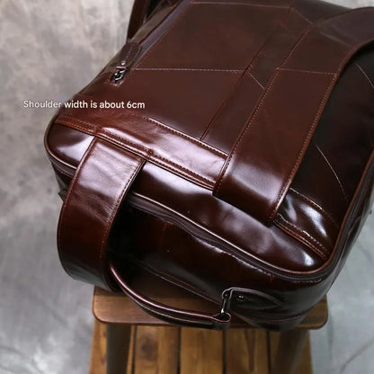 Real Exotic Leather Backpack Laptop