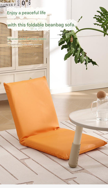 Japanese floor recliner beanbag sofa