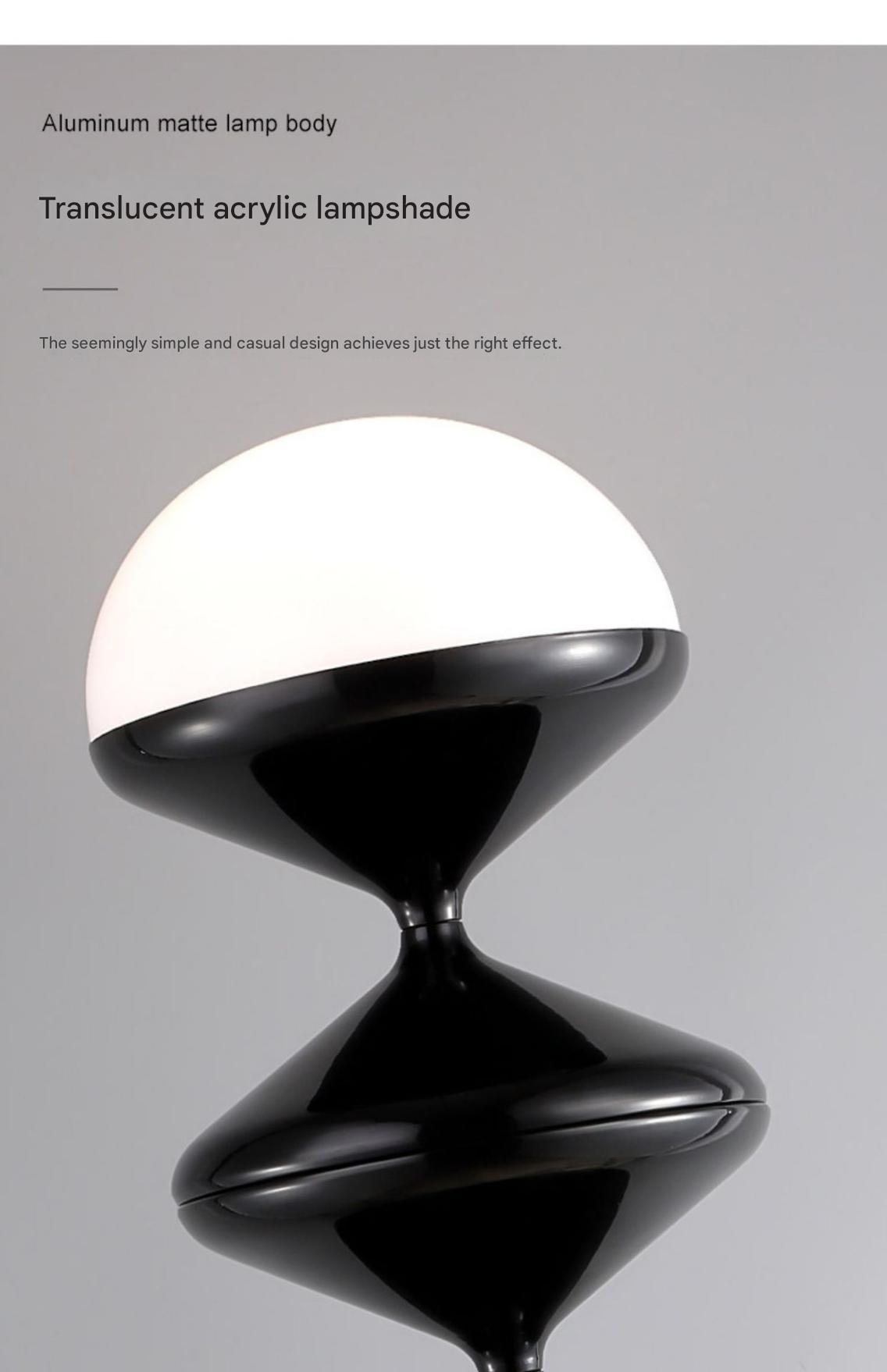 Contemporary nordic gourd floor standing lamp