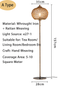 Handwoven Bamboo Floor Lamp Rattan Shade