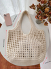large crochet shopper bag