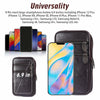 Men’s Genuine Leather Phone Pouch Waist Belt Bag Holster Carry