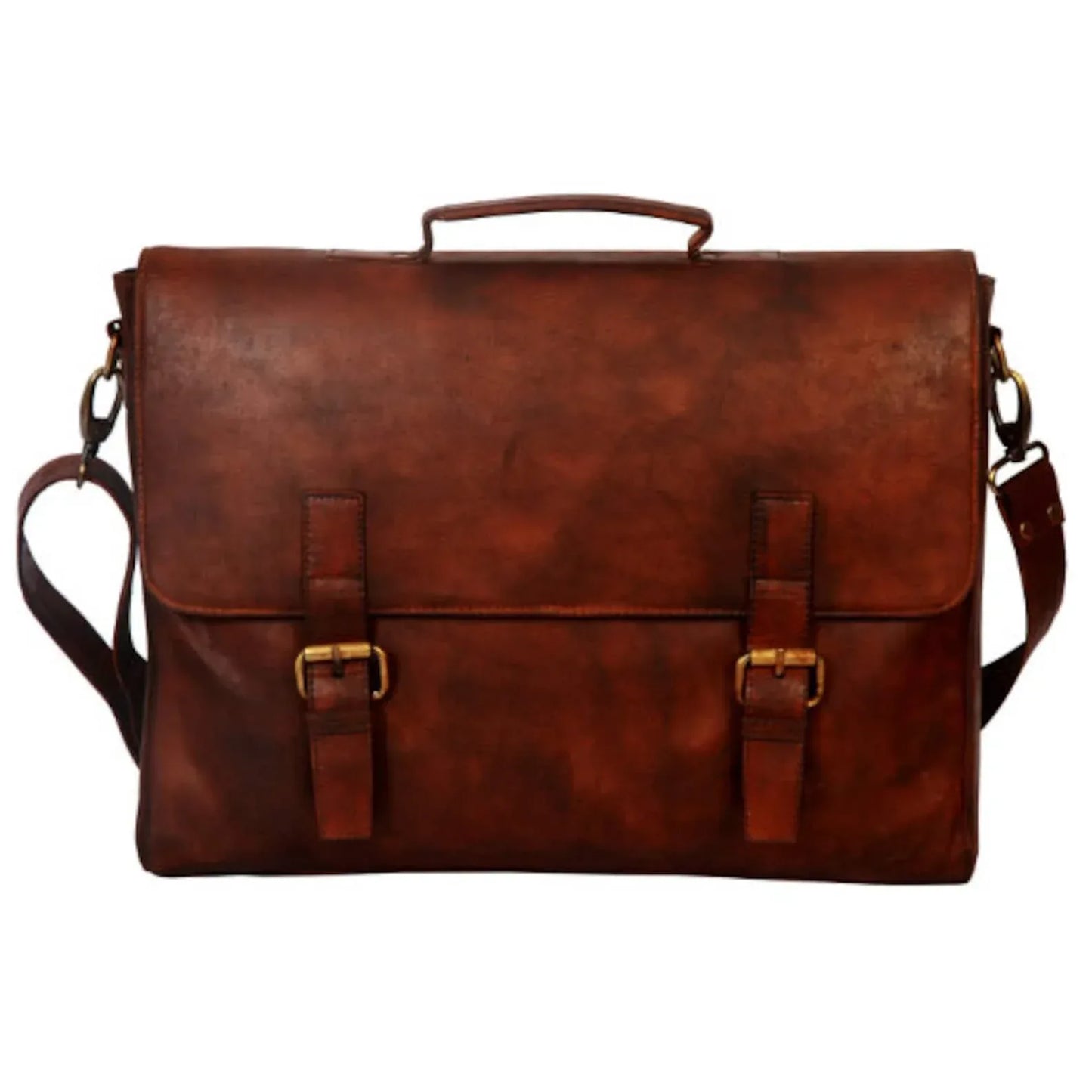 Best leather briefcase for men laptop bag