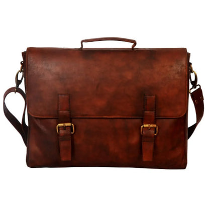 Best leather briefcase for men laptop bag