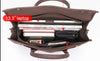 Men’s Leather Business Briefcase Laptop Bag