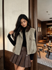 Women’s Fur Vest with Reversible Rabbit Lining and Workwear Styling