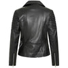 Women Leather Moto Jacket Biker Jacket