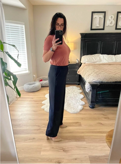 wide leg women's dress pants