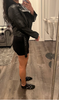 Brown Faux Leather Jacket for Women – Belted Biker Style